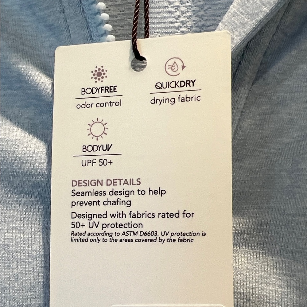 CALIA by Carrie Underwood Light Blue Golf Pullover - Picture 6 of 11